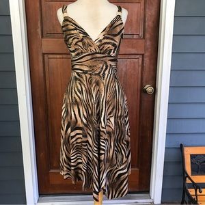 Tiger print dress